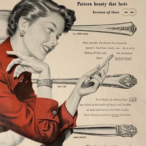 Set of Six Knives Monogram E - Picture 9 of 11